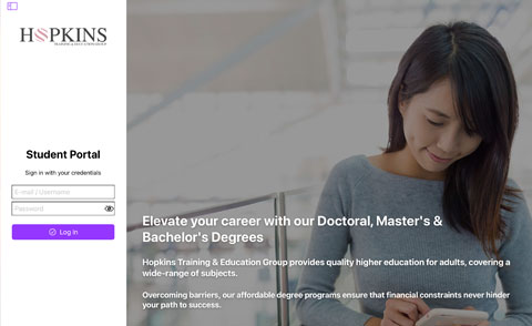 Hopkins Education (HK) Portal